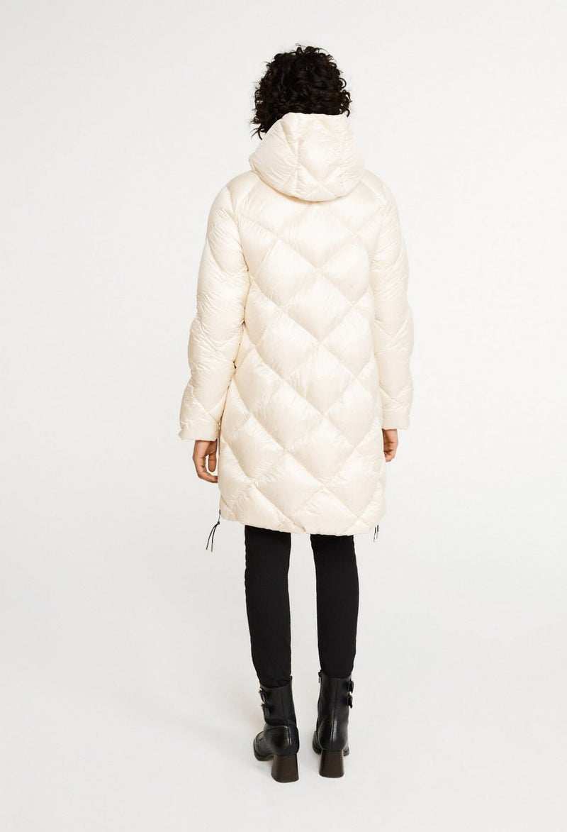 Giovana down jacket - Ecru - Claudie Pierlot - The Bradery