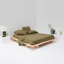 Linen Flat Sheet - Olive - MOST - The Bradery