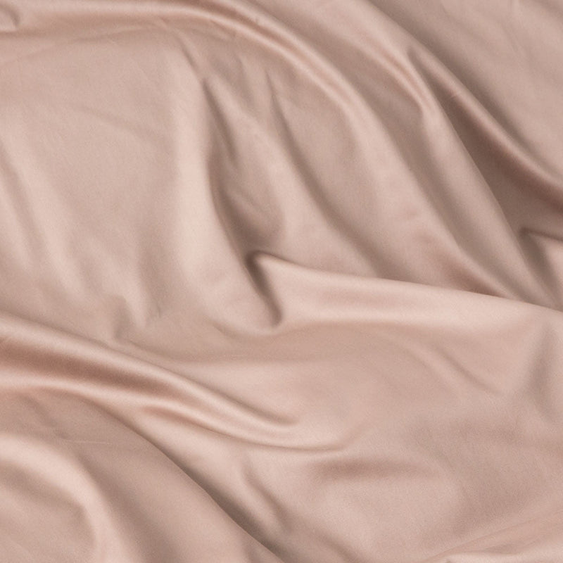 Satin Cotton Flat Sheet - Clay - MOST - The Bradery