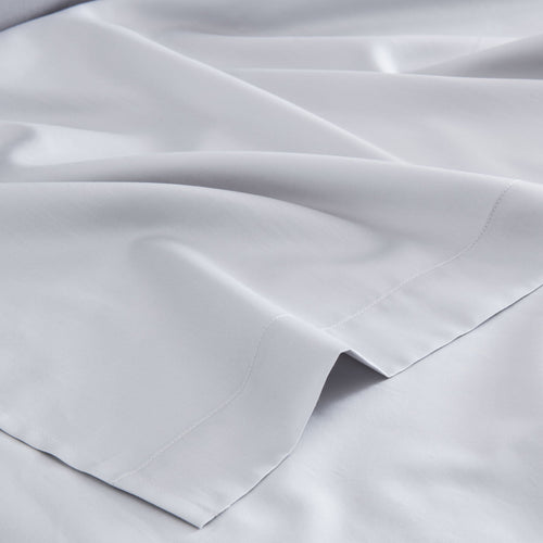 Satin Cotton Flat Sheet - Galet - MOST - The Bradery