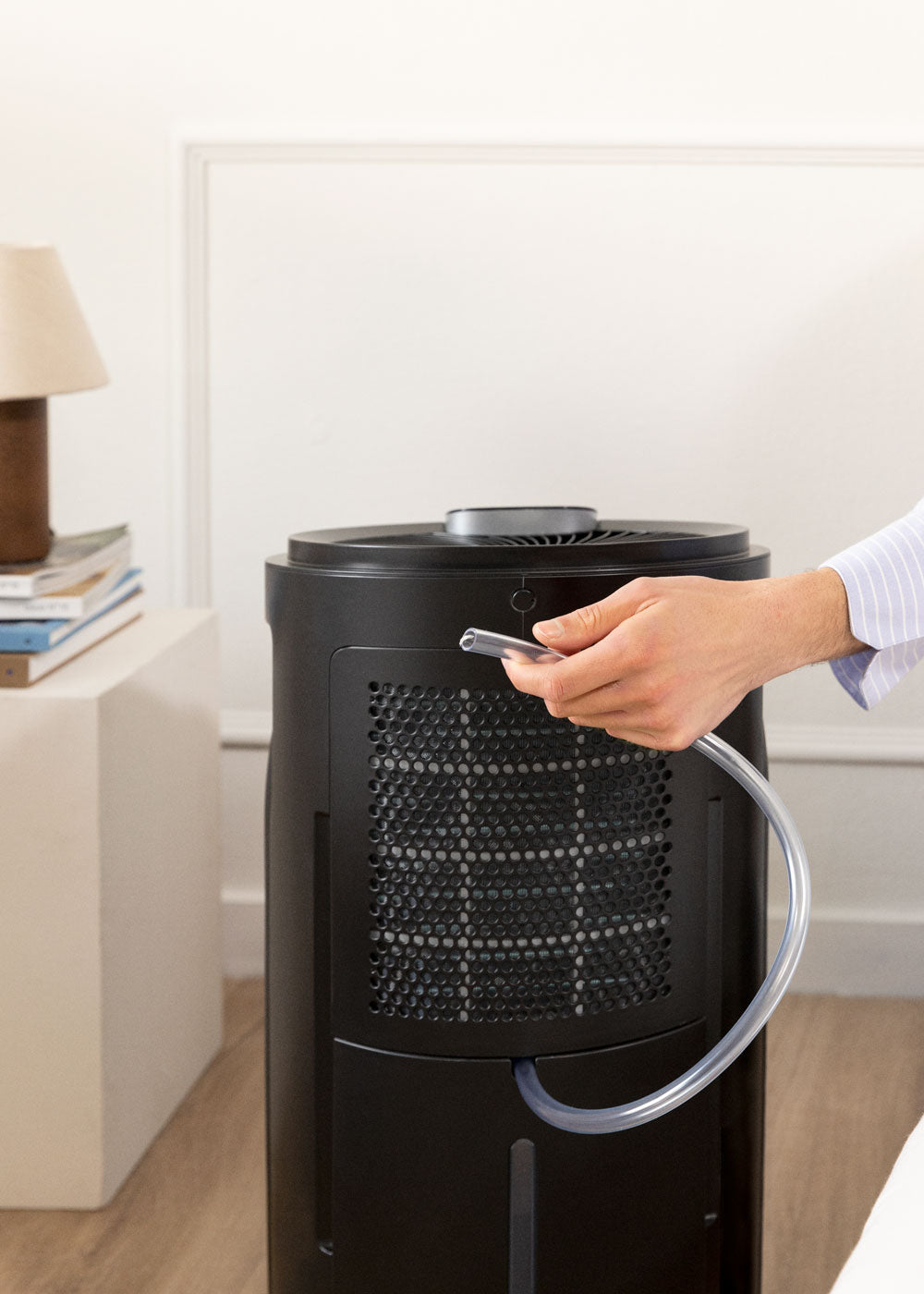 Dryplus XL-Spiral - 20 L/Day Dehumidifier - 90m² - Black