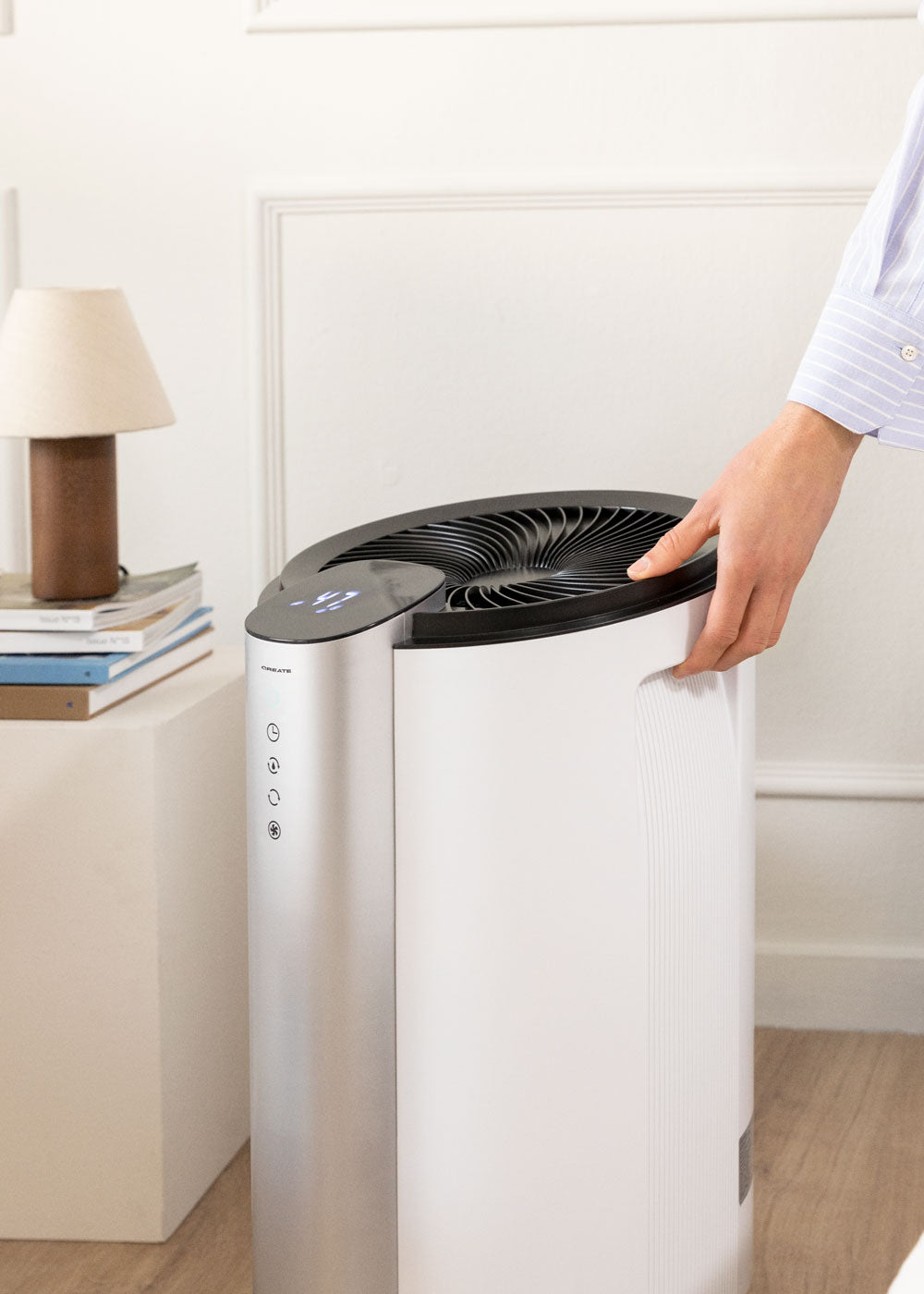 Dryplus XL-Spiral - 20 L/Day Dehumidifier - 90m² - White