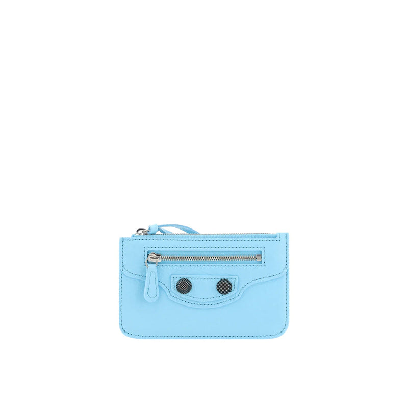 Portefeuille Balenciaga Le Cagole - Bleu - Femme