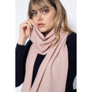 Echarpe Kelly Vieux Rose, 100% Cachemire, 2 Fils, Jersey - Accessoires - Perfect Cashmere - The Bradery