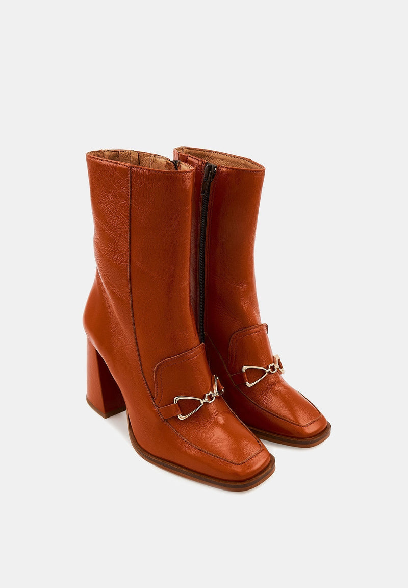 Eddie - Cuir Fauve - Bons Baisers - The Bradery