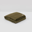 Washed Linen Quilt - Olive - MOST2 - The Bradery