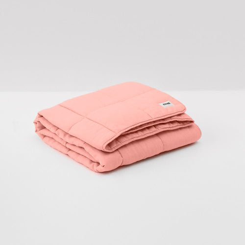 Washed Linen Quilt - Old Pink - MOST - The Bradery