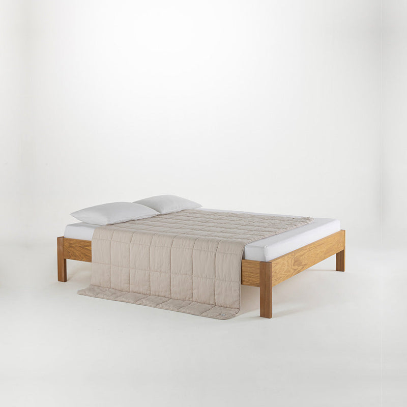 Quilt - Washed Linen - Sable