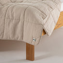 Quilt - Washed Linen - Sable