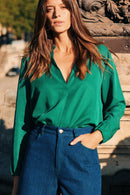 Blouse Eléonore Verte