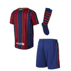 Nike Fc Barcelona 20/21 Shorts Set - Blue - Kids NIKE KIDS Nike TEX SET