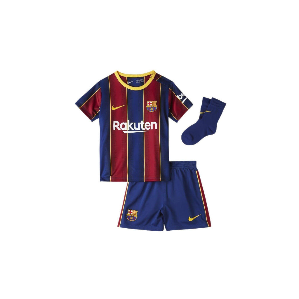 Ensemble Short Nike Fc Barcelone 20/21 - Bleu - Enfant Prêt A Porter Enfant Nike