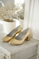 Buzios Gold pumps - Anaki - The Bradery