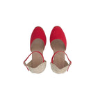 Alpargata Tacón - Dolce Vita Bride - Rojo - Mujer ALPARGATA TACÓN 8 centímetros Plataforma 2 centímetros Escadrilla