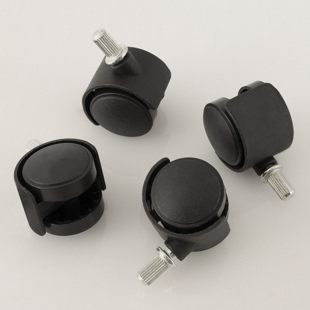 Warm Crystal 1500W Wifi - Calefacción Eléctrica de Pared con Ruedas - Negro