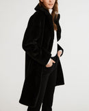 Faux Fur Fedora - Black - Claudie Pierlot - The Bradery