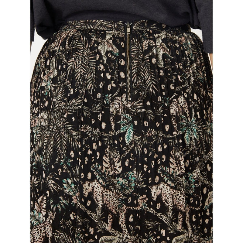 Jupe Juf Black Jungle Print - Bas - Berenice - The Bradery