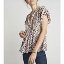 Flou Imprime 10Tam2Iht - Venice Beach Print Chemises Et Tops Berenice