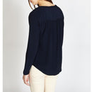 Top Flora Navy - Chemises Et Tops - Berenice - The Bradery