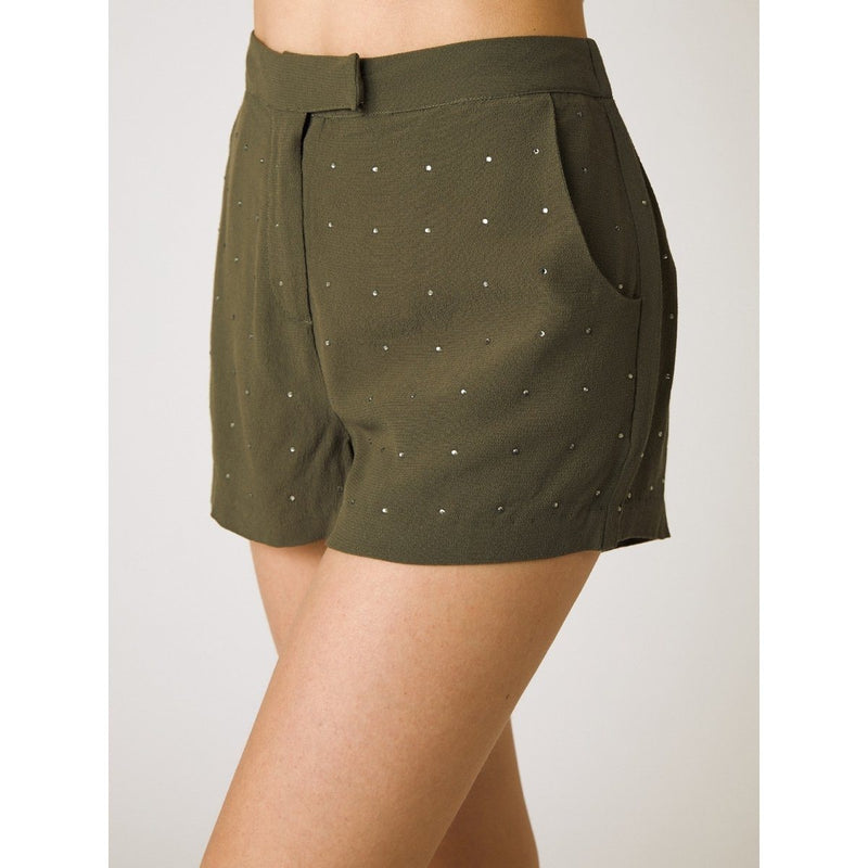 Shu Khaki Shorts - Medias - Berenice - The Bradery