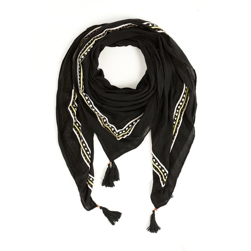 Foulard Pearly Black - Chaussures Et Accessoires - Berenice - The Bradery