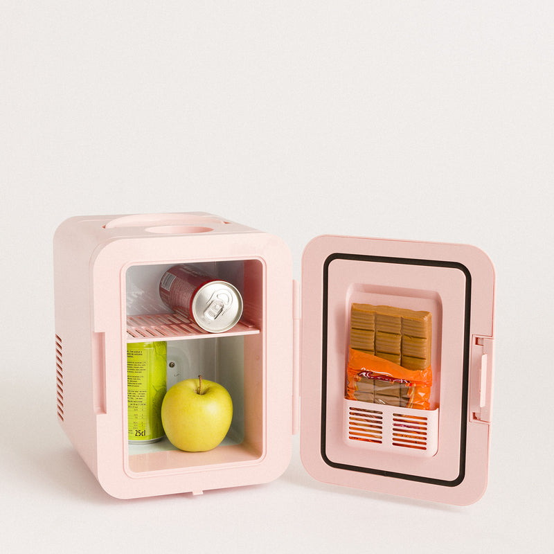 Nevera Mini Box - Mini Nevera Para Cosméticos - Rosa Pastel