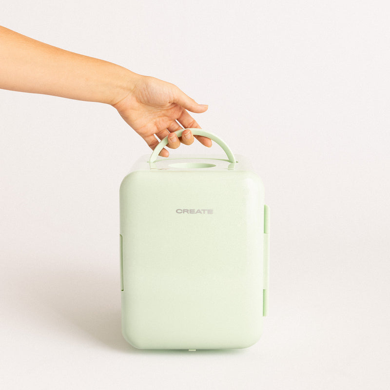 Fridge Mini Box - Mini Fridge With Hot/Cold Function 4 L - Pastel Green