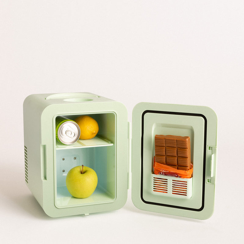 Fridge Mini Box - Mini Fridge With Hot/Cold Function 4 L - Pastel Green
