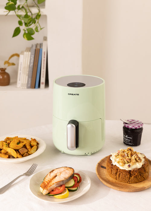 Air Fryer - Friteuse Sans Huile 1,5 L - Vert Pastel