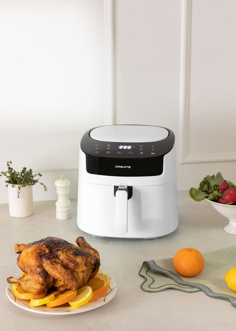 Air Fryer Pro Large - Friteuse Sans Huile 6.2L - Blanc