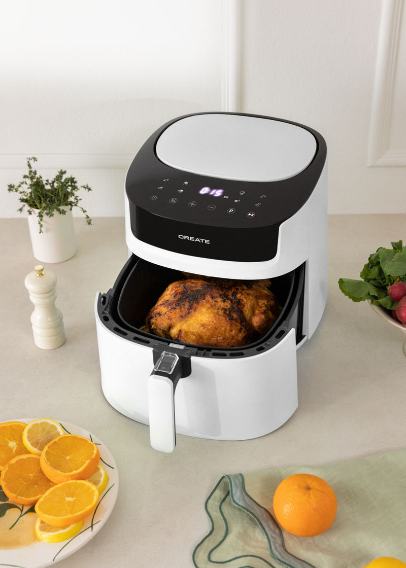 Air Fryer Pro Large - Friteuse Sans Huile 6.2L - Blanc