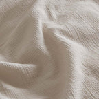 2 Taies D'Oreiller - En Gaze De Coton - Sable