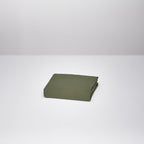 Drap Housse - En Gaze De Coton - Vert Forêt