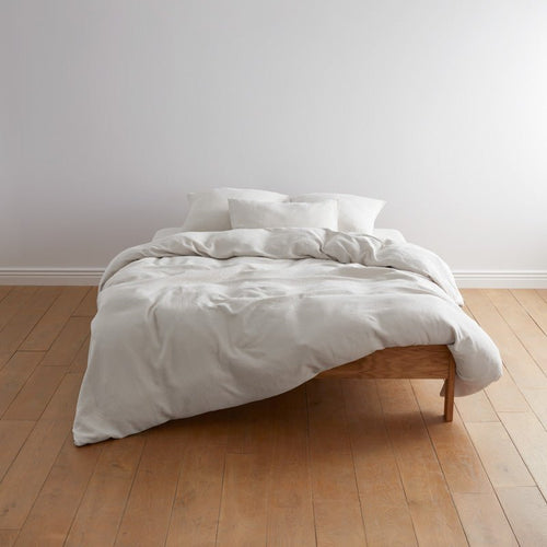 Comforter Cover - En Gaze De Coton - Blanc