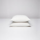 2 Pillowcases - Cotton Gauze - Blanc