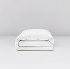 Housse De Couette - En Gaze De Coton - Blanc