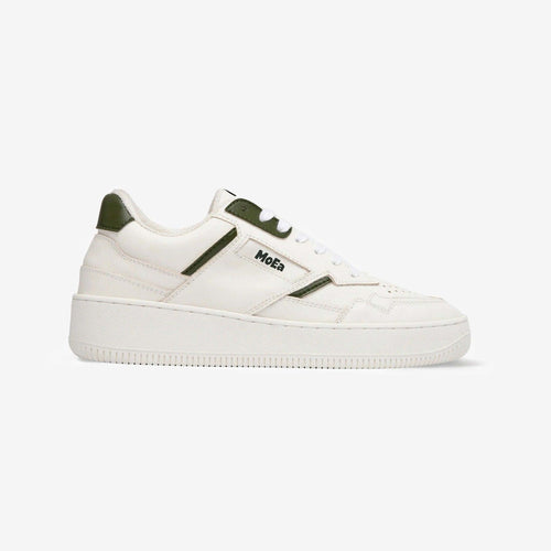 Gen1 Sneakers - White and Green Cactus