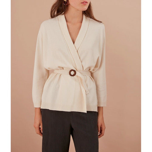 Cárdigan Abali - Crudo - Des Petits Hauts - The Bradery