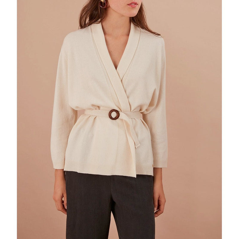 Cárdigan Abali - Crudo - Des Petits Hauts - The Bradery