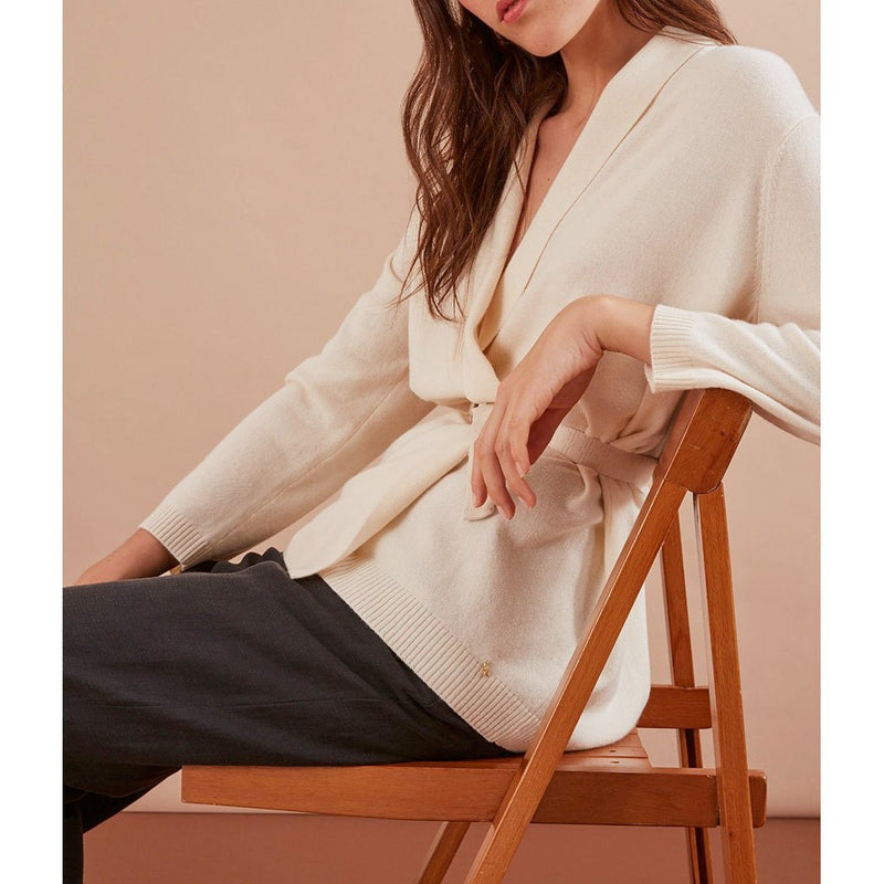 Cárdigan Abali - Crudo - Des Petits Hauts - The Bradery