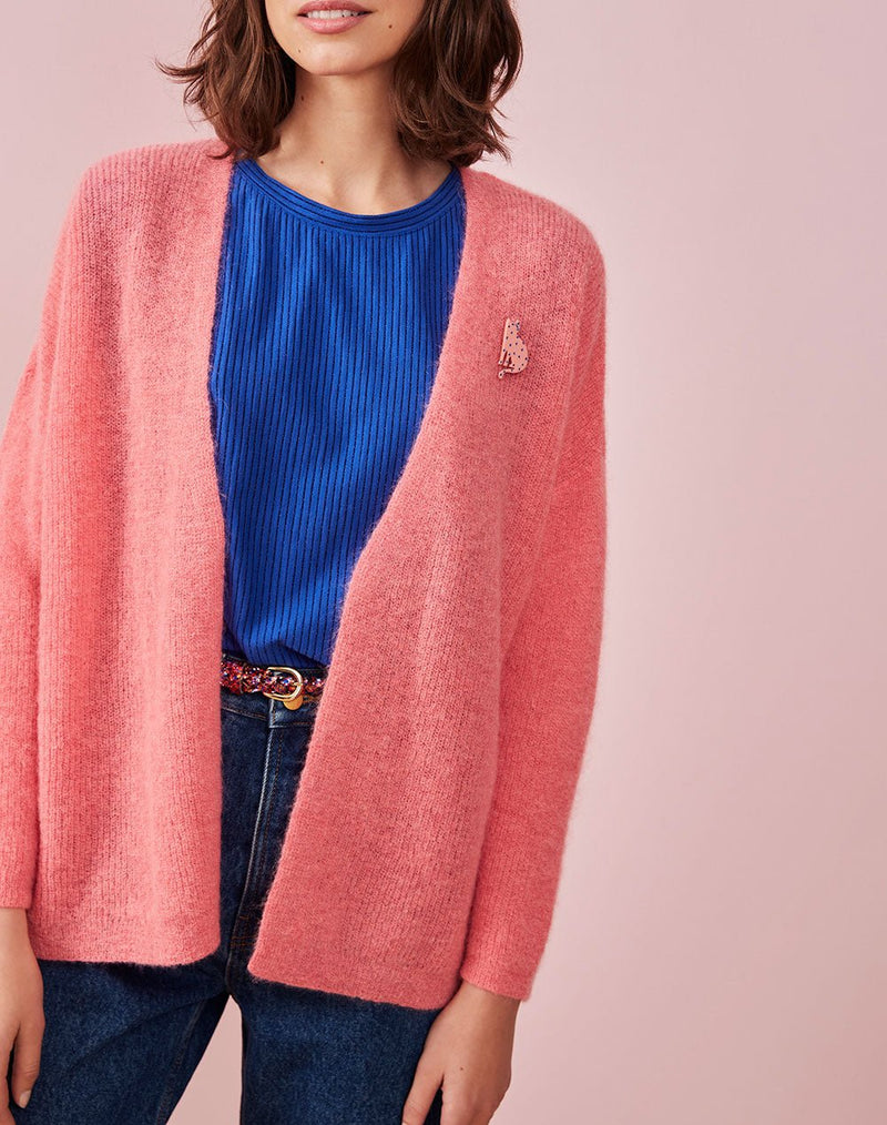 Gilet Bonny - Litchi - Des Petits Hauts - The Bradery