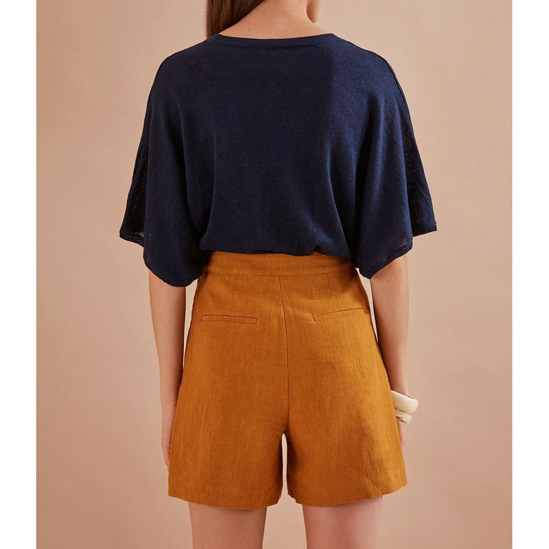 Cárdigan boudy - Indigo - Des Petits Hauts - The Bradery