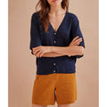 Gilet Boudy - Indigo - Des Petits Hauts - The Bradery