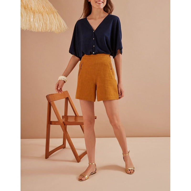 Cárdigan boudy - Indigo - Des Petits Hauts - The Bradery