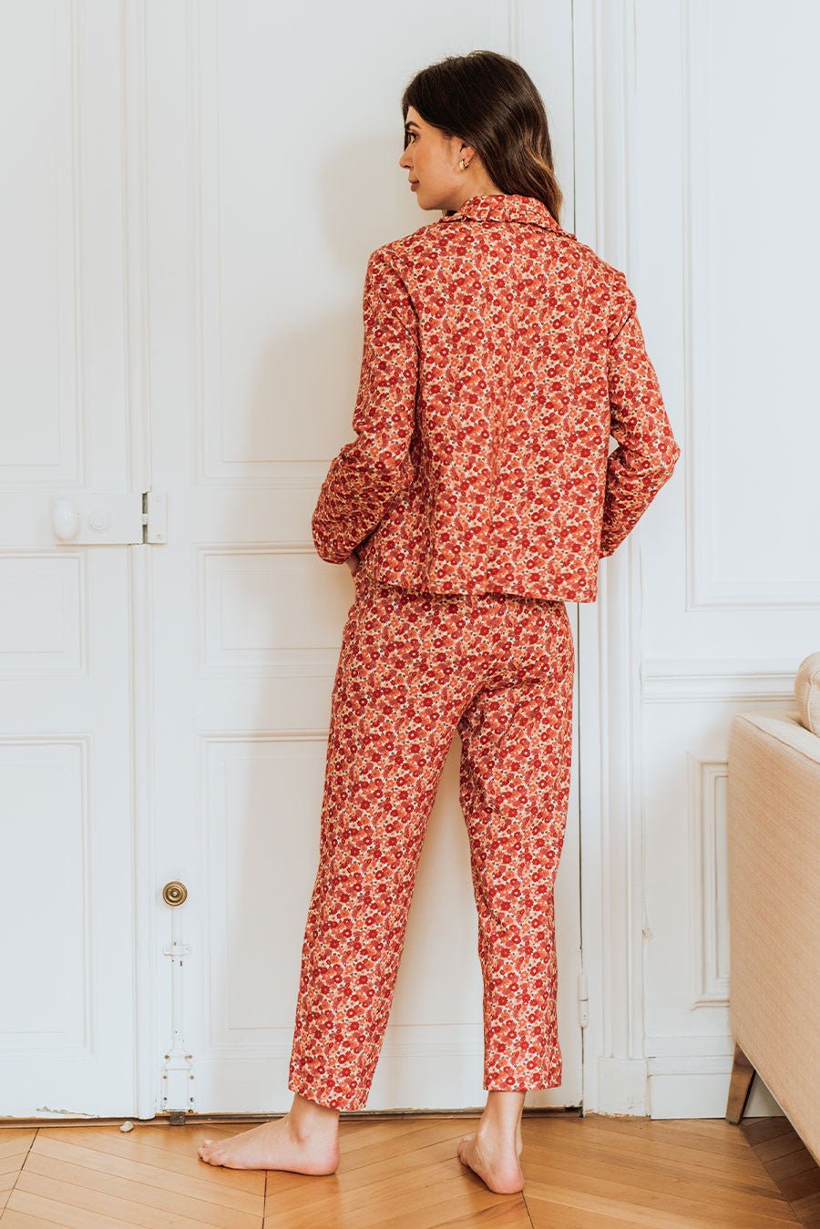 Chaleco Fonda Camaïeu Rojo - Saaj Paris - The Bradery