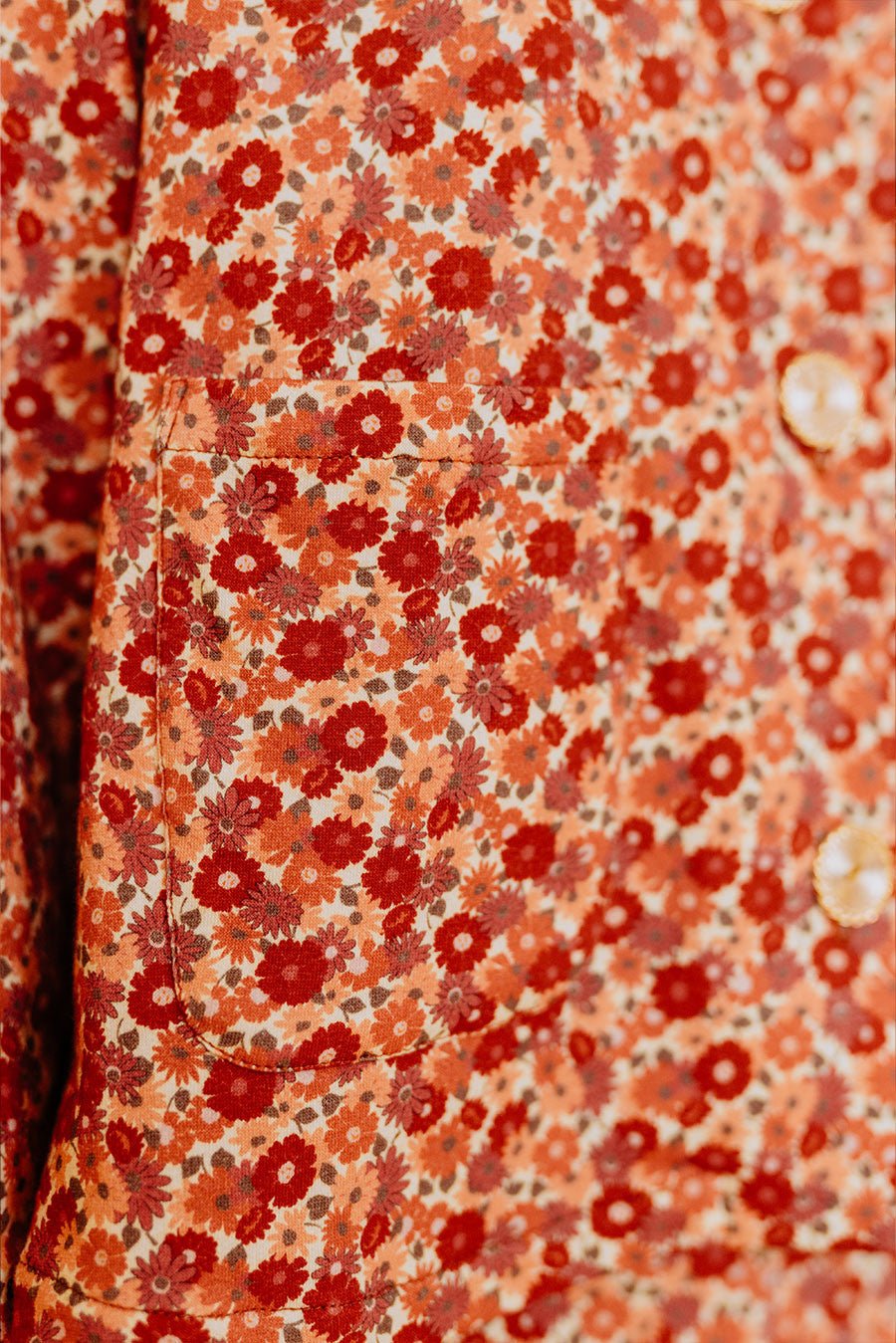 Chaleco Fonda Camaïeu Rojo - Saaj Paris - The Bradery