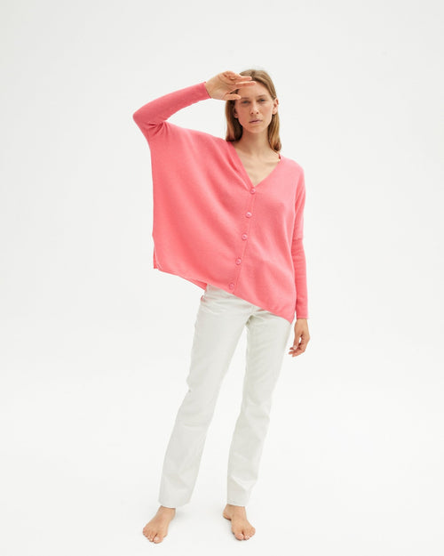 Chaleco Poncho Alison - Rosa - Absolut Cashmere - The Bradery