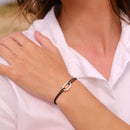 Bracelet Harpon - Noir