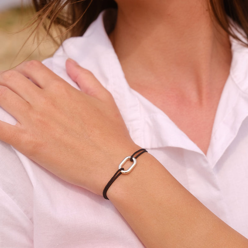 Bracelet Harpon - Noir