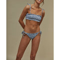 Top de bikini bandeau Milos - Azul - Robin Collection -La Bradery